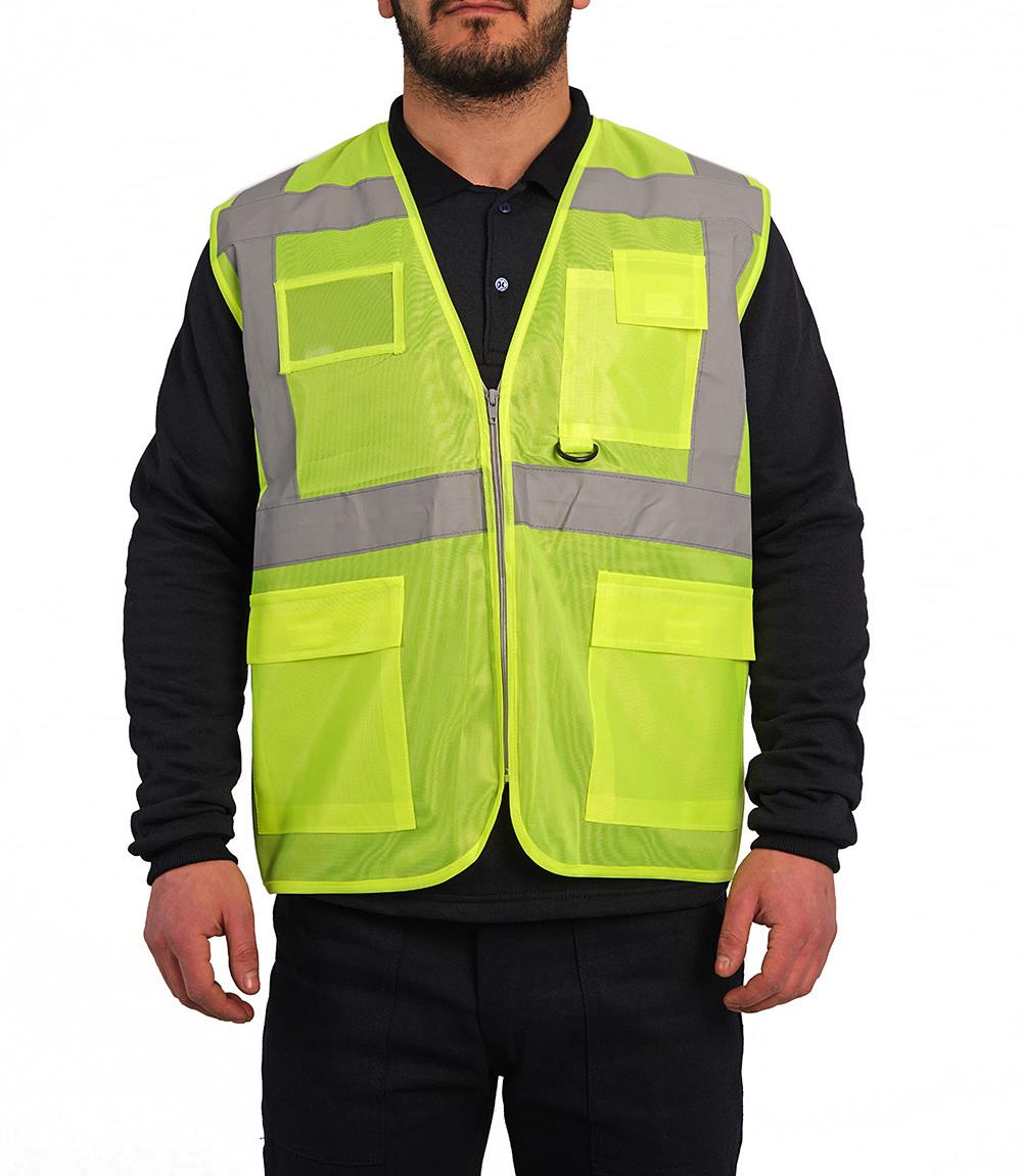 reflektörlü mühendis tipi yelek